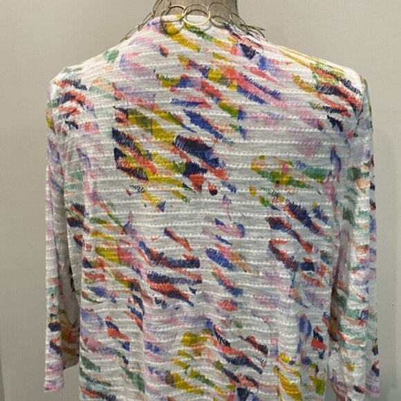 Tribal Multi-Color Sleeved Tee Size Large - Picture 10 of 15